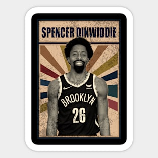 Brooklyn Nets Spencer Dinwiddie Sticker